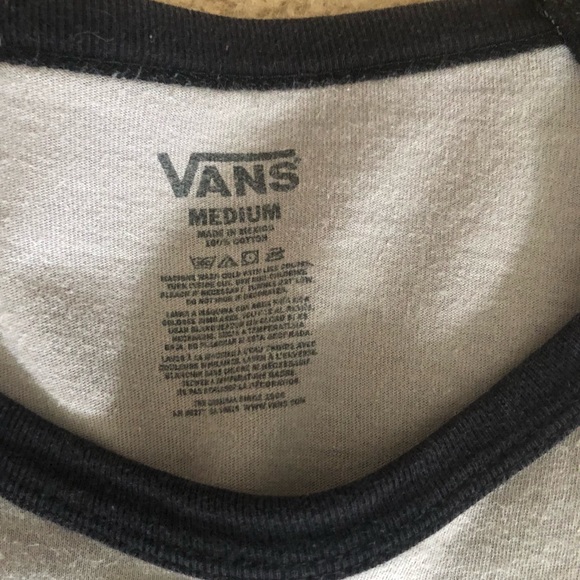 Vans three quarter sleeve - Picture 2 of 2